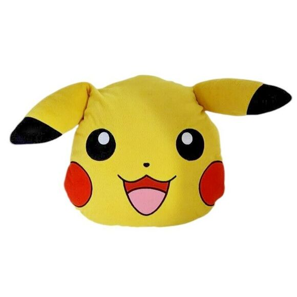 Pokemon Pikachu‎ Head Pillow / Plush - Picture 1 of 3